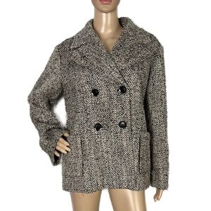 MARISSA WEBB DOUBLE-BREASTED WOOL BLEND COAT